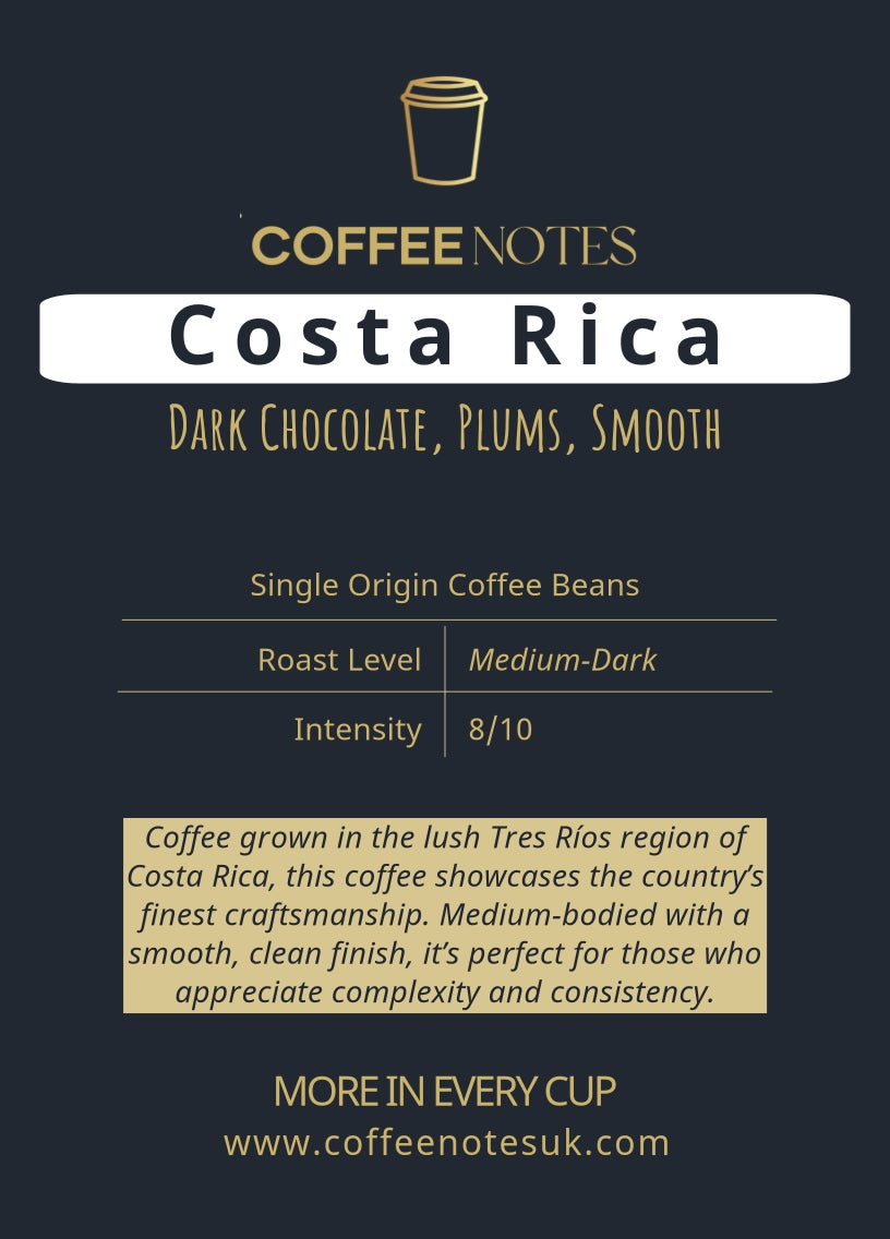 Costa Rica - Single Origin - Fresh Roasted Coffee Beans