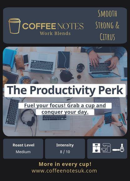 The Productivity Perk - Balanced Coffee for Everyday Focus | Coffee Notes